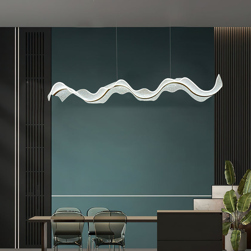 Ocean Wave Chandelier