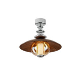 Chrome & Walnut