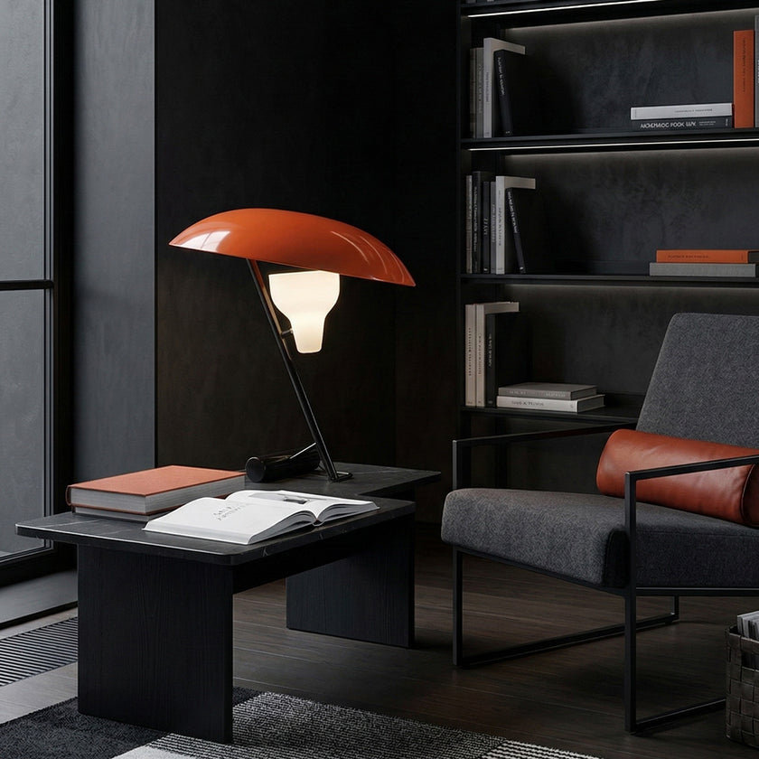 Orange Donut Table Lamp