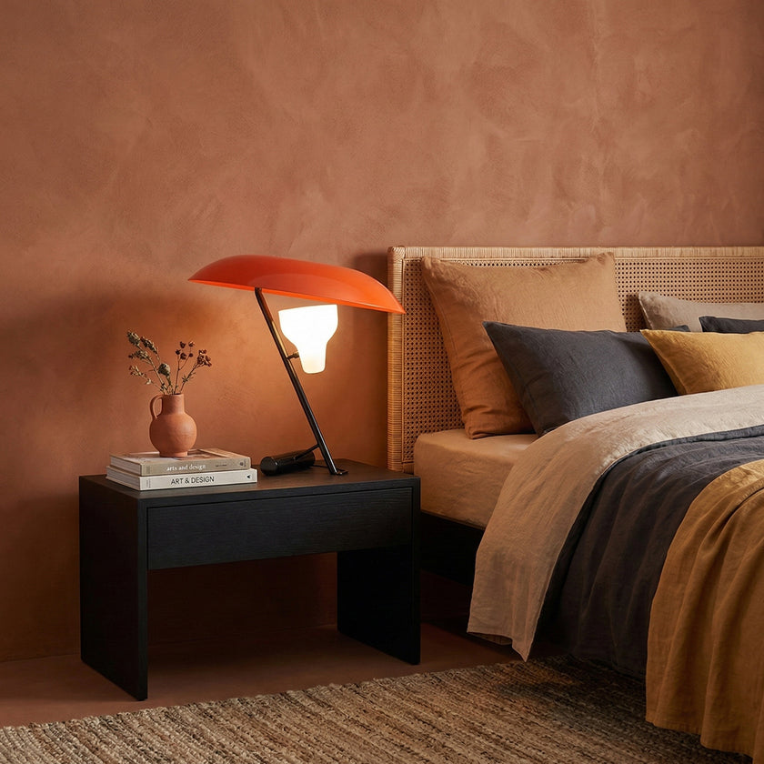 Orange Donut Table Lamp