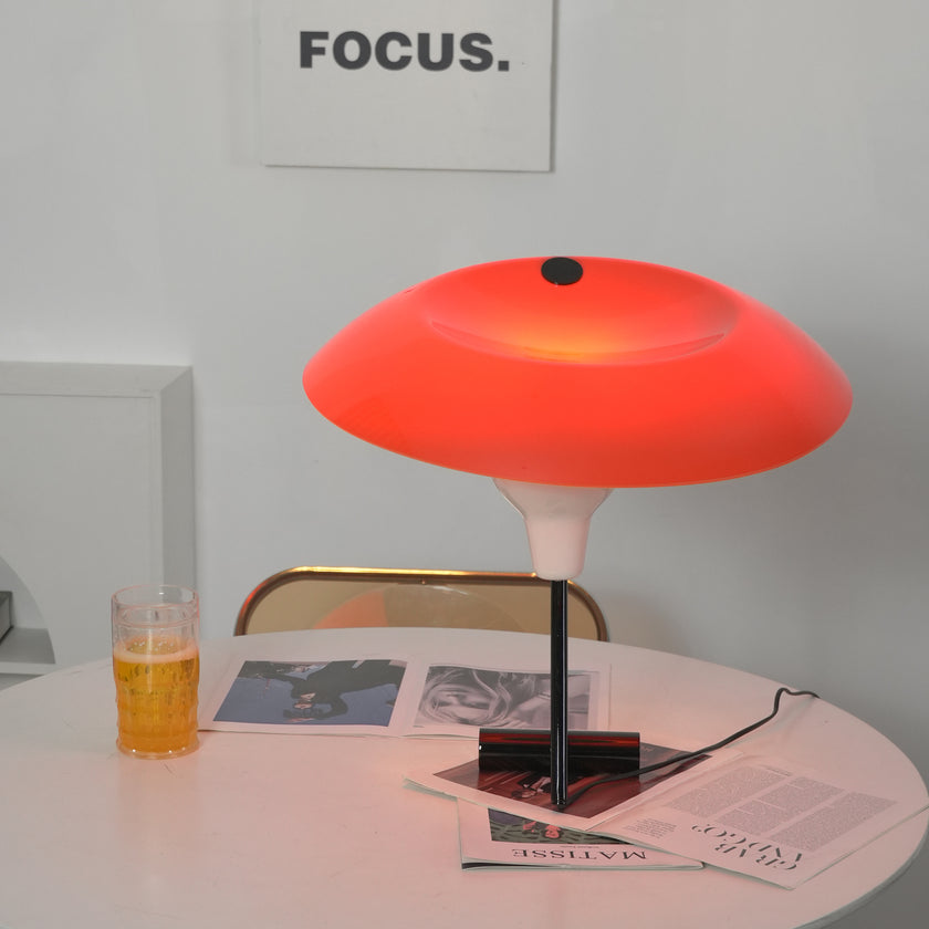Orange Donut Table Lamp
