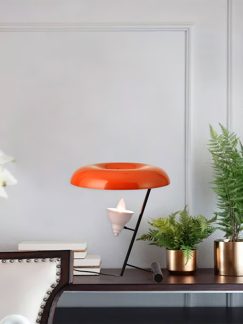 Orange Donut Table Lamp