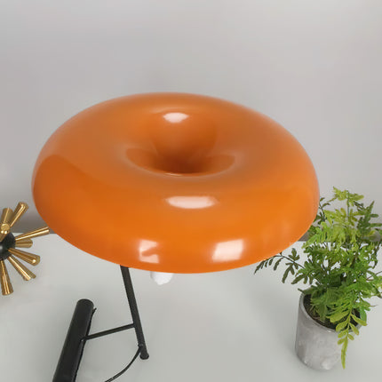 Orange Donut Table Lamp
