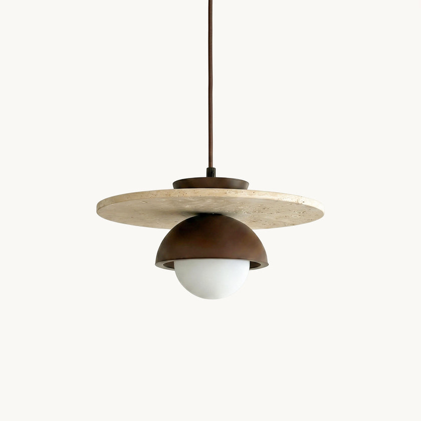 Orivan Travertine Pendant Light