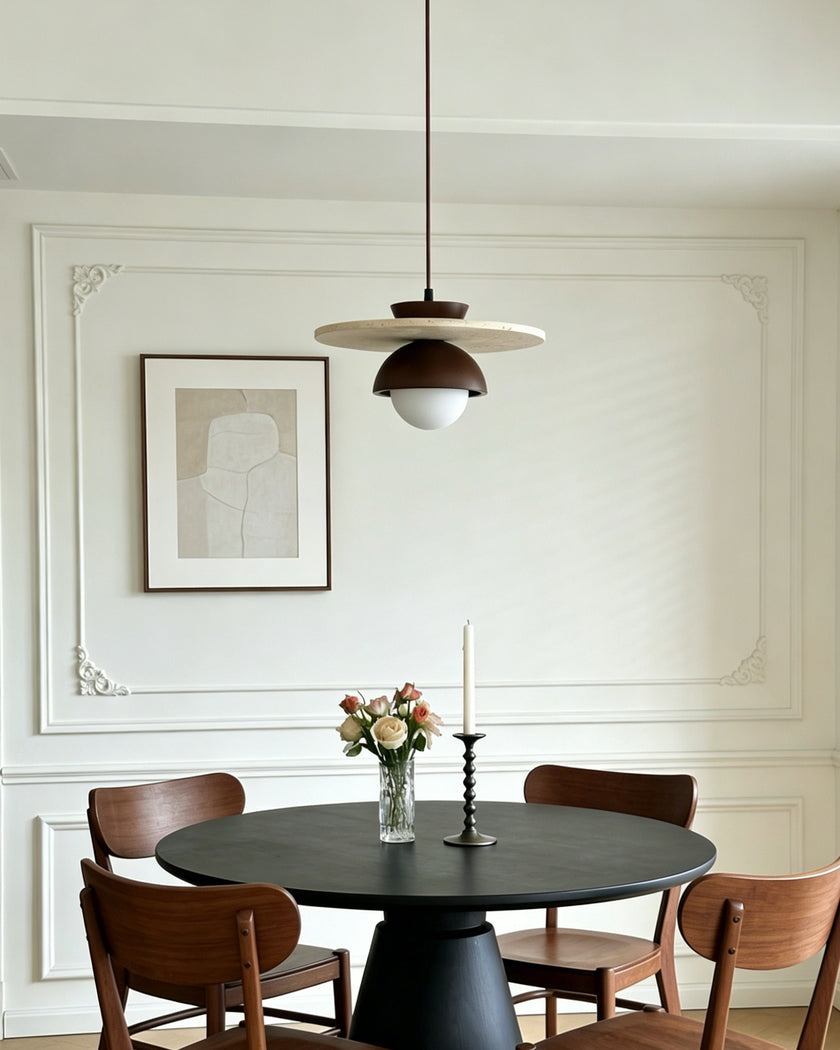 Orivan Travertine Pendant Light