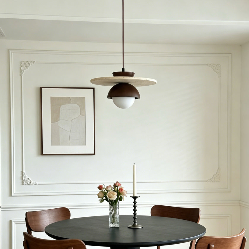 Orivan Travertine Pendant Light
