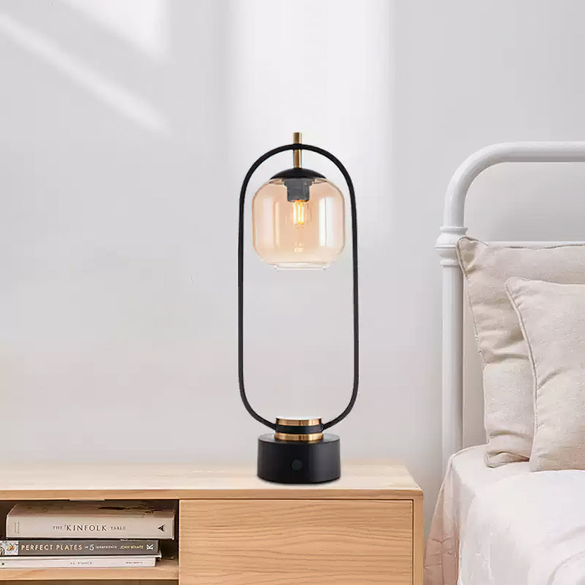 Oval Ring Iron Table Lamp