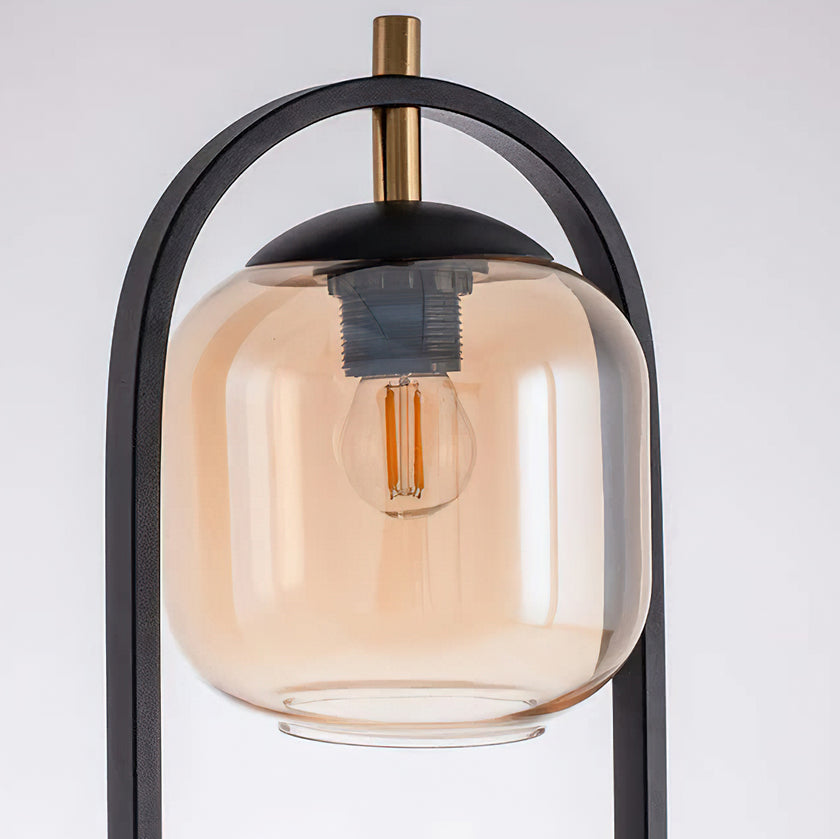 Oval Ring Iron Table Lamp