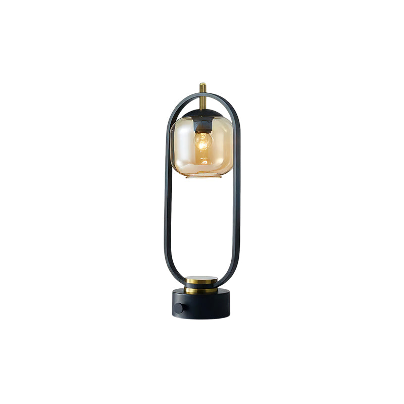 Oval Ring Iron Table Lamp