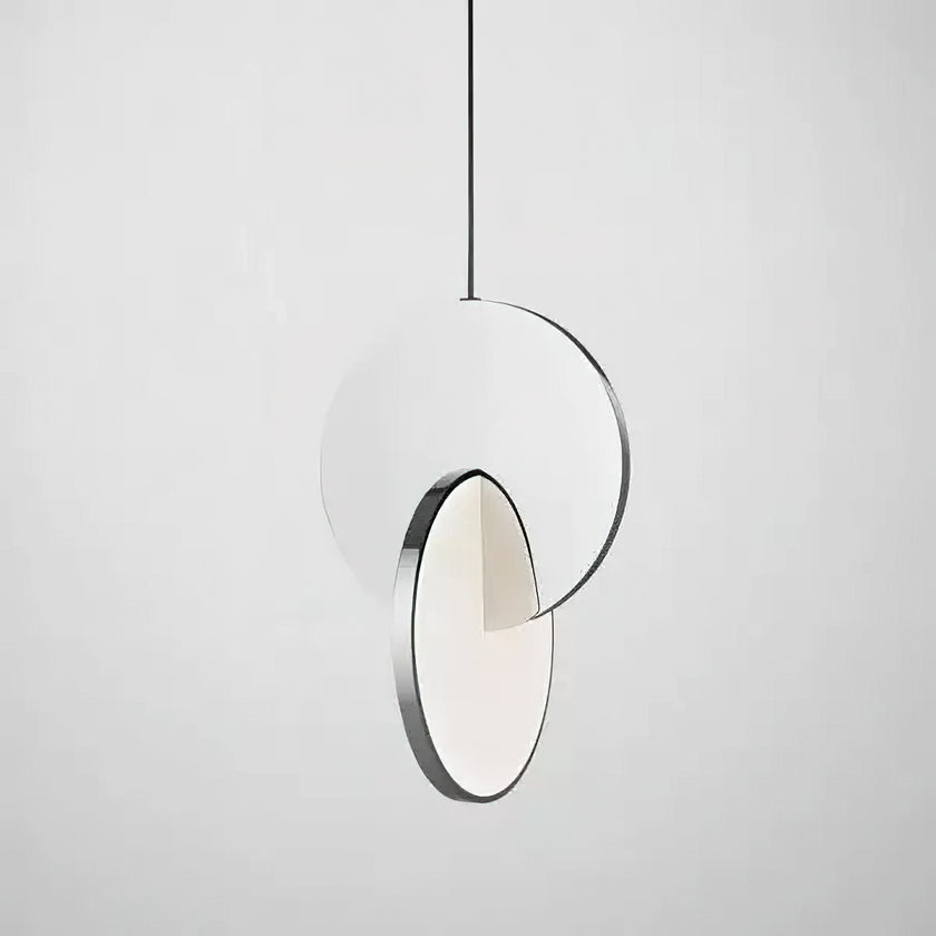 Overlapping Circular Pendant Light