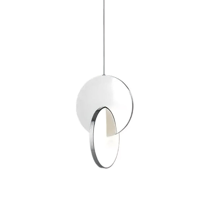 Overlapping Circular Pendant Light