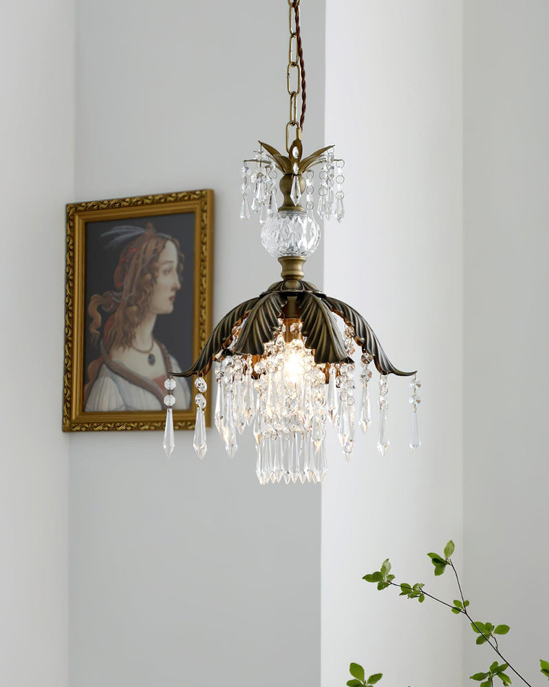 Palm Floral Pendant Lamp