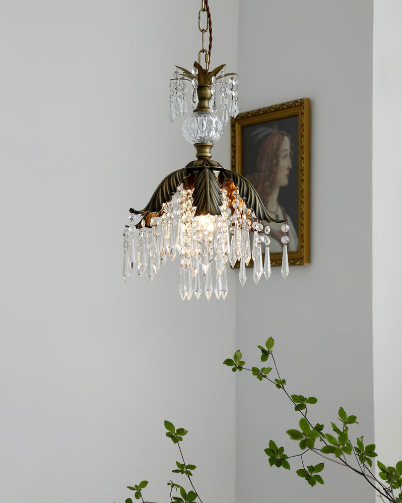 Palm Floral Pendant Lamp