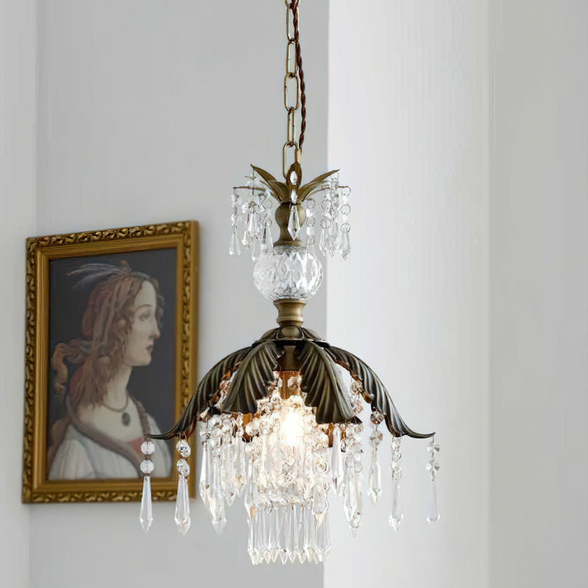 Palm Floral Pendant Lamp