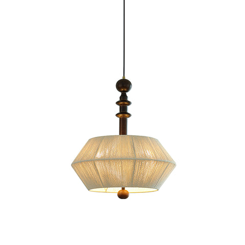 Pastoral Style Woven Pendant Lamp – detail 14