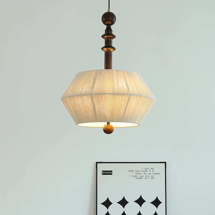 Pastoral Style Woven Pendant Lamp