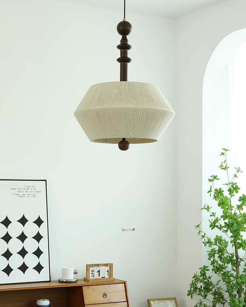 Pastoral Style Woven Pendant Lamp