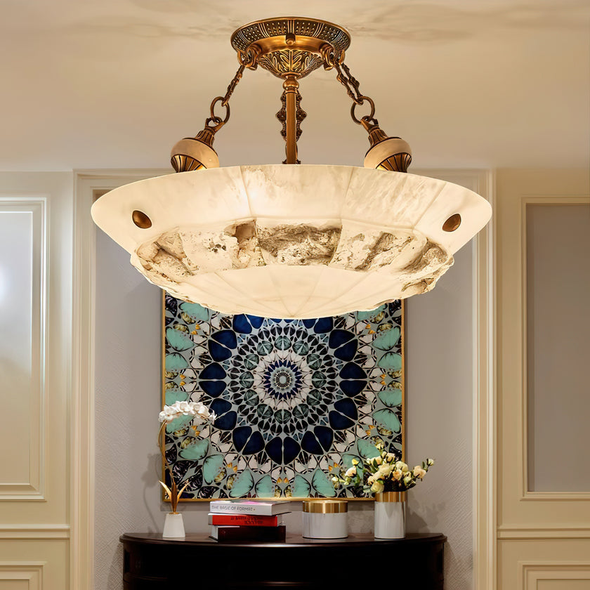 Patchwork Bowl Ceiling Lamp