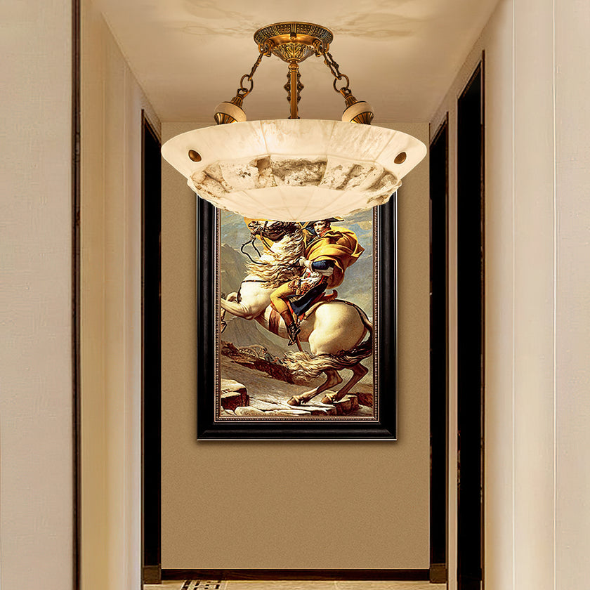 Patchwork Bowl Ceiling Lamp