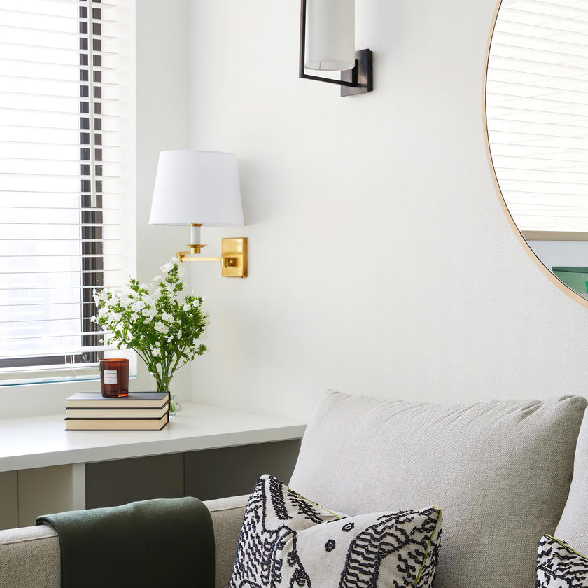 Pauline Swing Arm Wall Lamp