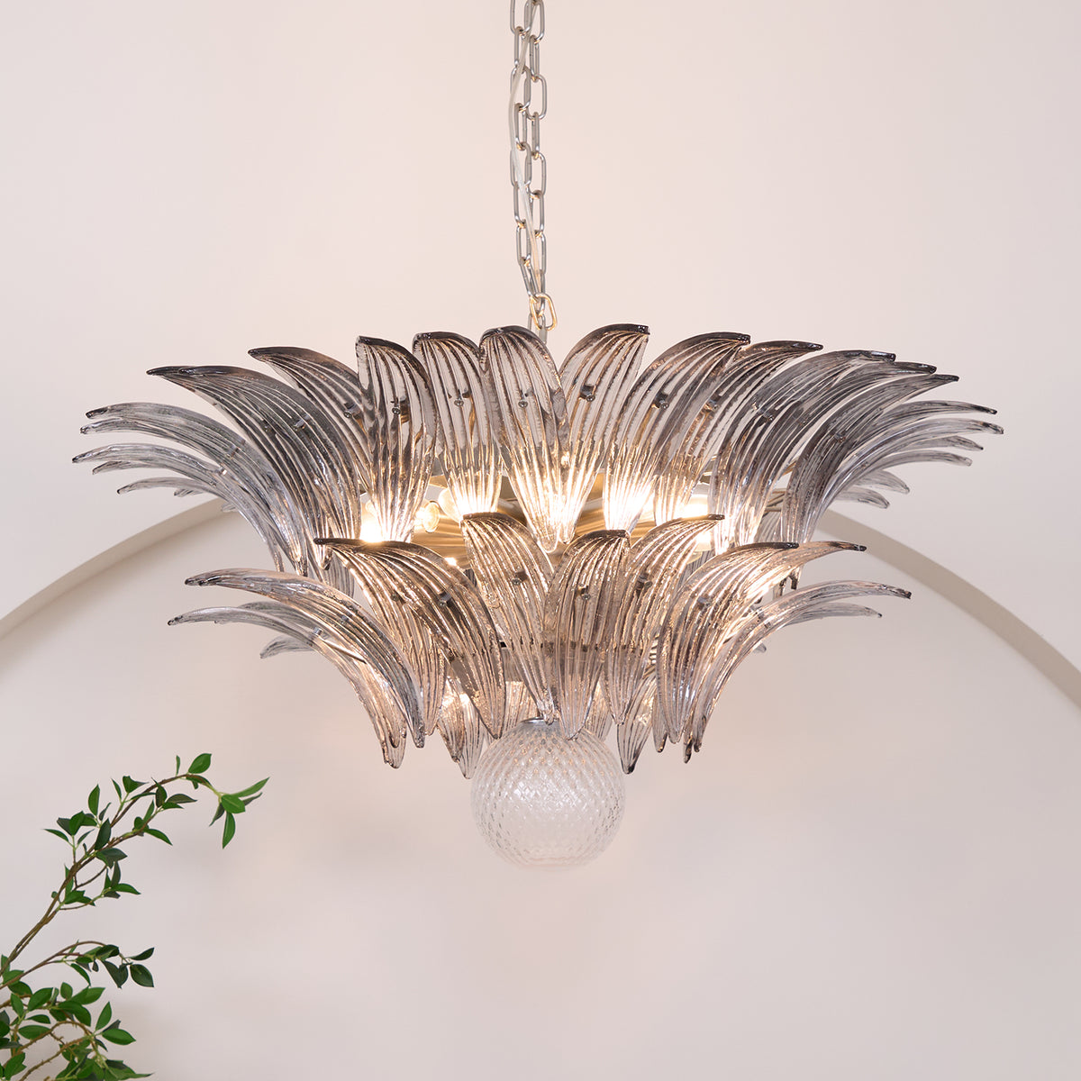 Pavia Glass Chandelier – detail 2
