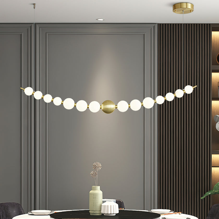 Pearl Necklace Chandelier