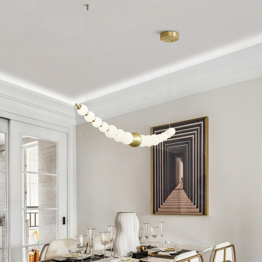 Pearl Necklace Chandelier