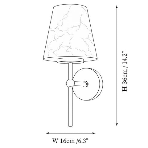 Pellucia Applique in Alabastro — Disegni dimensionali 1