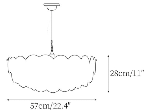 Pembridge Pendant Lamp — Dimension drawings 1