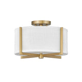 Brass & White