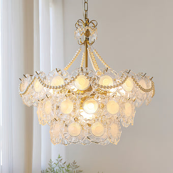 Pertid Pearls Chandelier