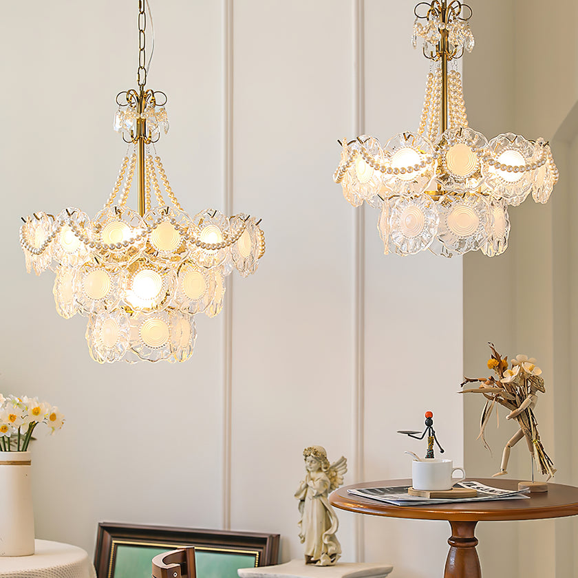 Pertid Pearls Chandelier