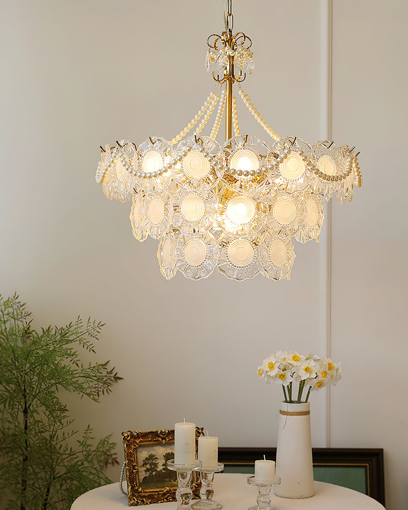 Pertid Pearls Chandelier