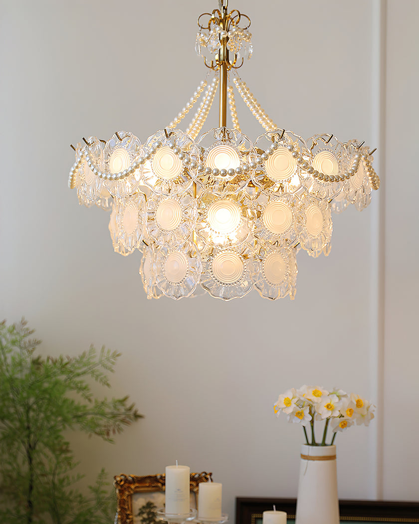 Pertid Pearls Chandelier