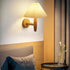 Pleated Umbrella Wall Lamp