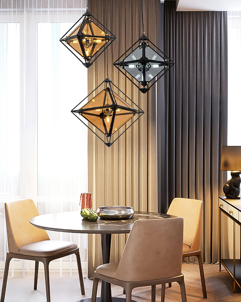 Polygonal Pendant Lamp