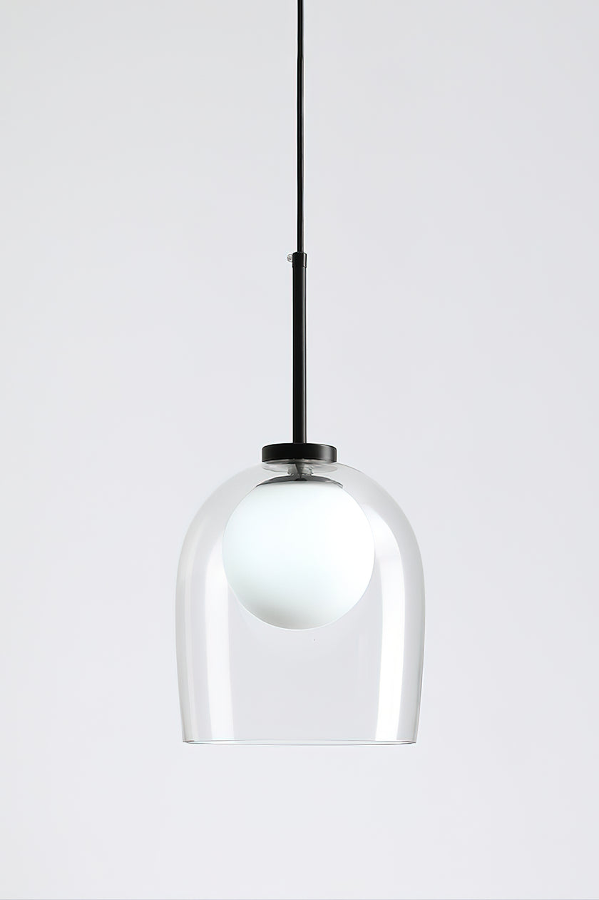 Postmodern Bell Glass Pendant light