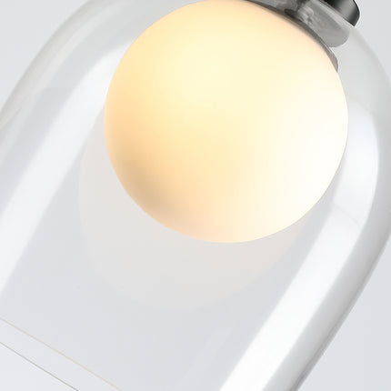 Postmodern Bell Glass Pendant light