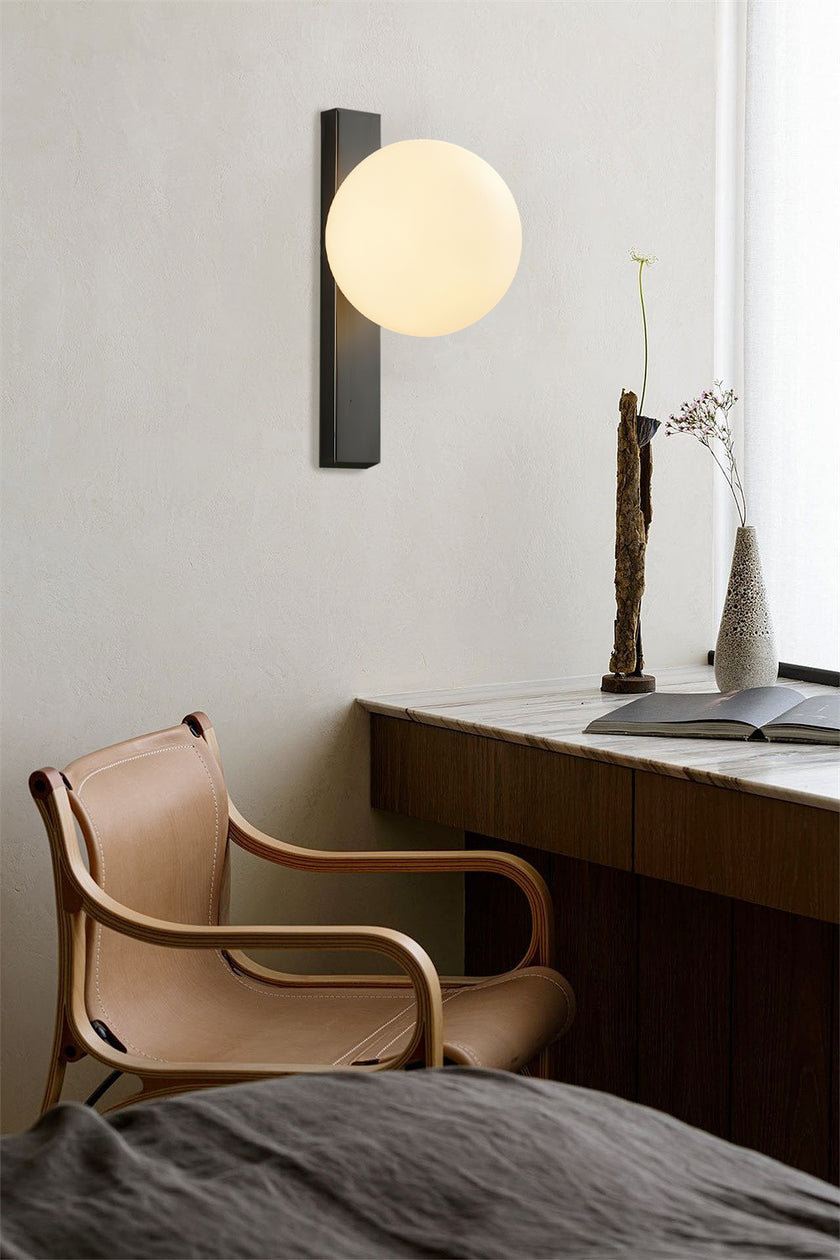 Postmodern Brass Wall Lamp