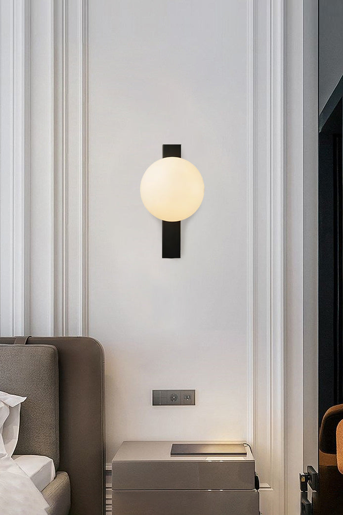 Postmodern Brass Wall Lamp