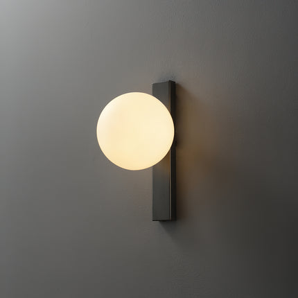 Postmodern Brass Wall Lamp