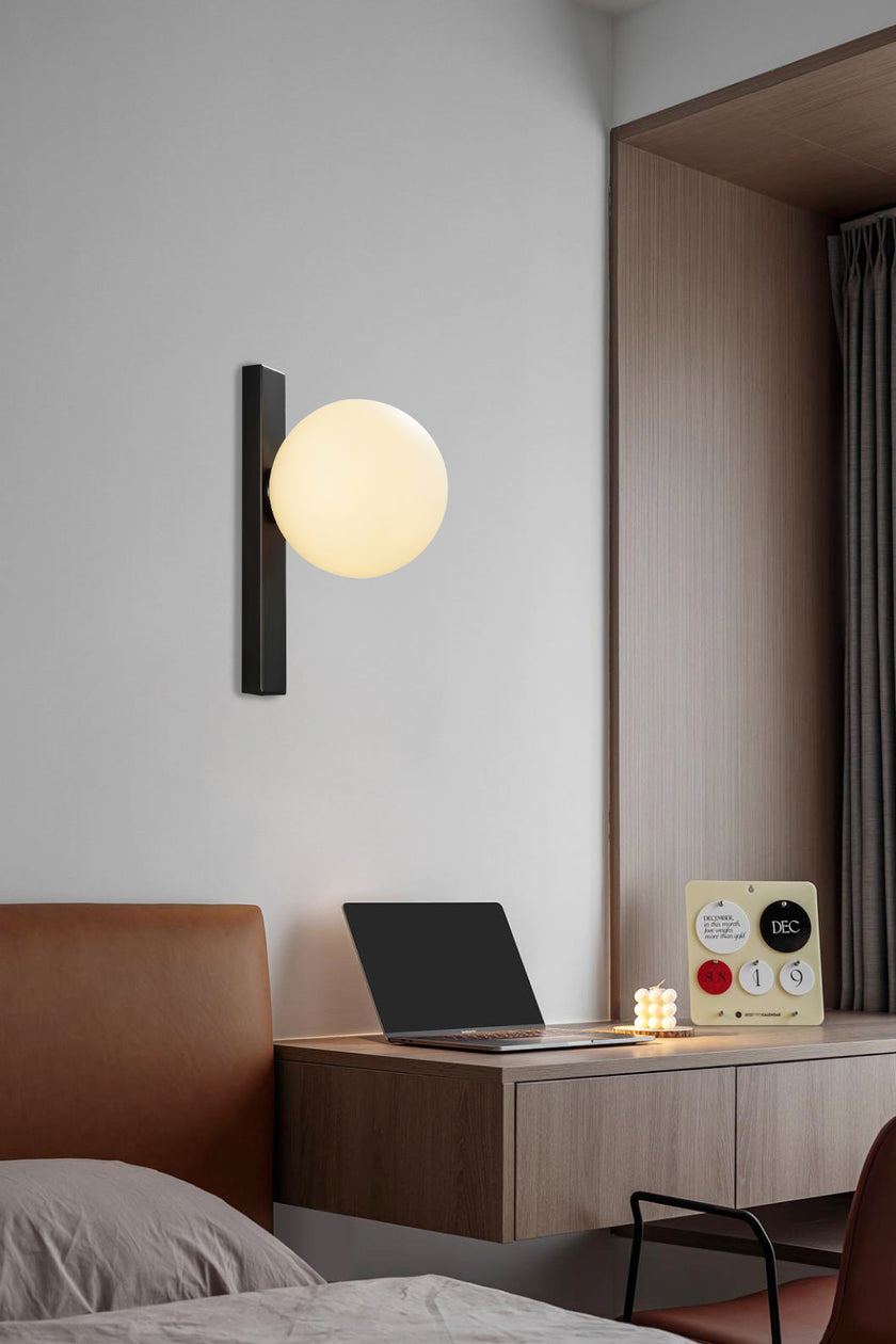 Postmodern Brass Wall Lamp