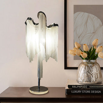 Postmodern Simple Tassel Table Lamp