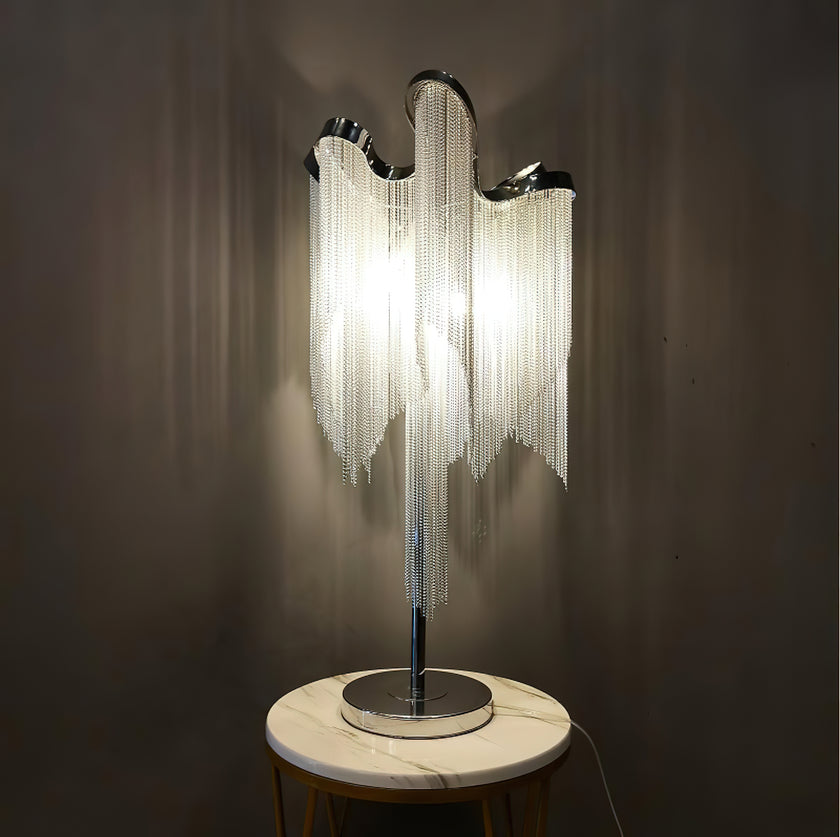 Postmodern Simple Tassel Table Lamp