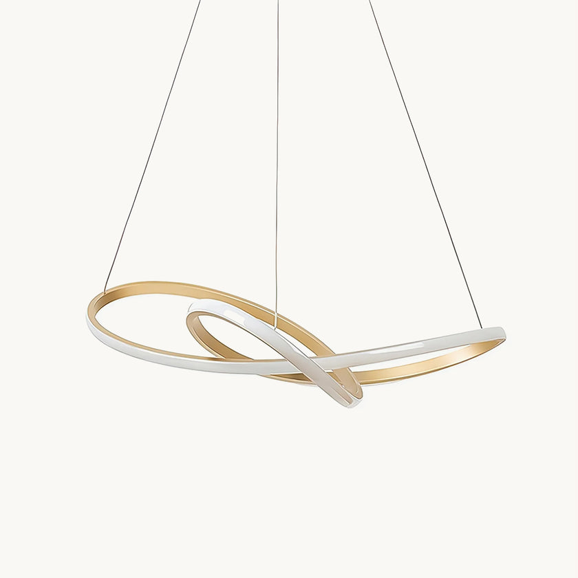 Postmodern Special-shaped Line Chandelier