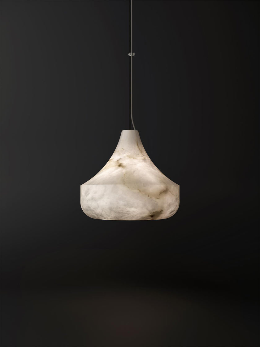 Prague Alabaster Pendant Light