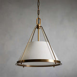 Antique Gold & White