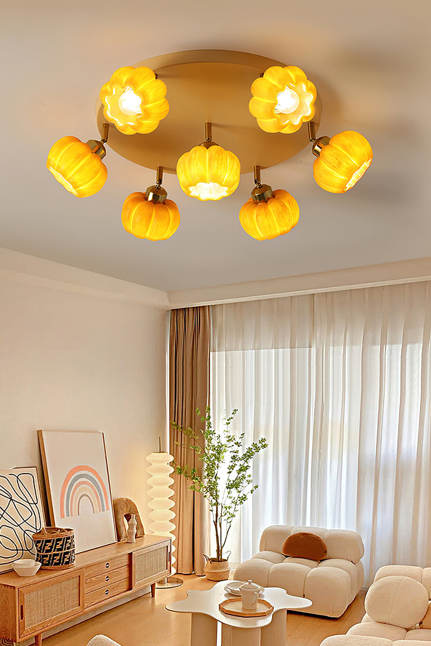 Pumpkin Ceiling Lamp