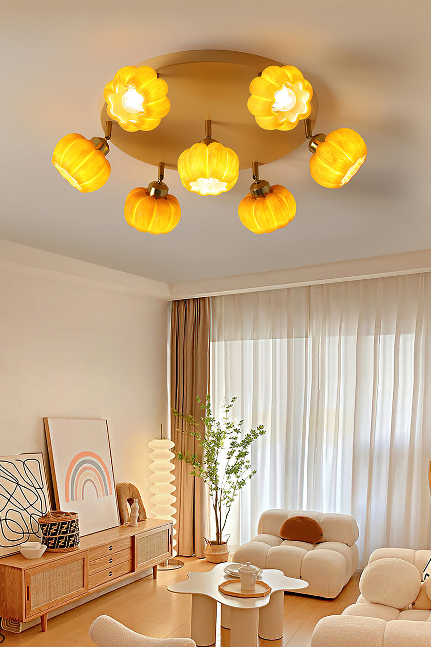 Pumpkin Ceiling Lamp