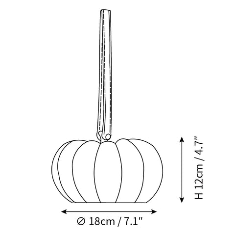 Portable ∅ 7.1″ x H 4.7″ / Dia 18cm x H 12cm